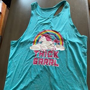 Grrrl size Heidi workout top